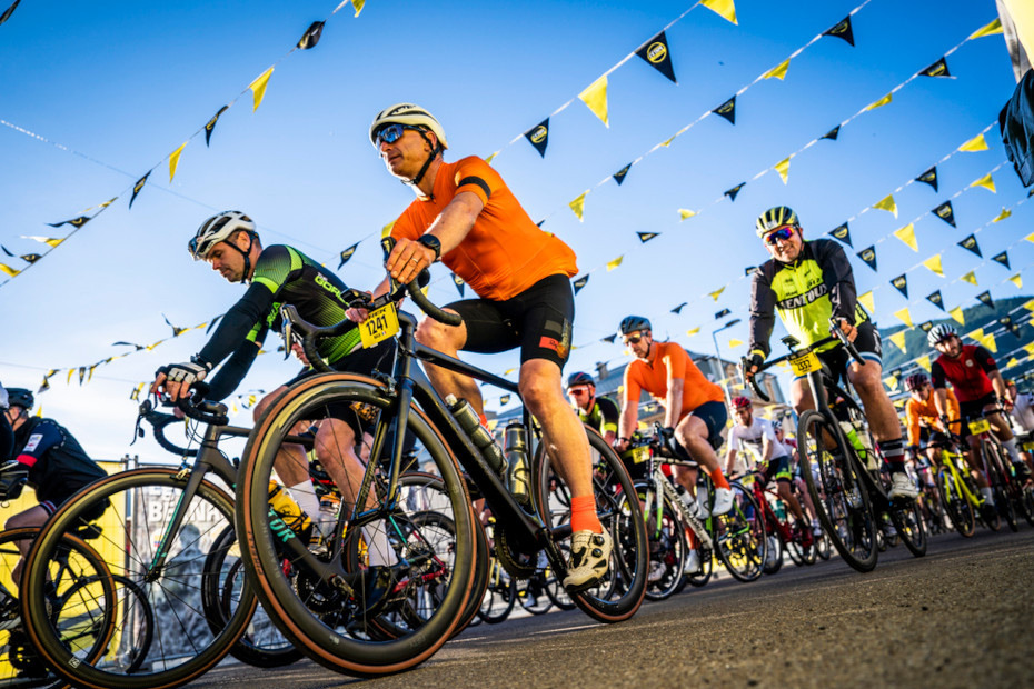 Préparation du vélo avant une cyclo